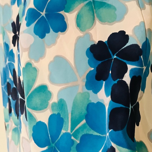 Vintage Newport News MIDI Dress 3/4 Sleeve 1970s Flower Power - Picture 14 of 15